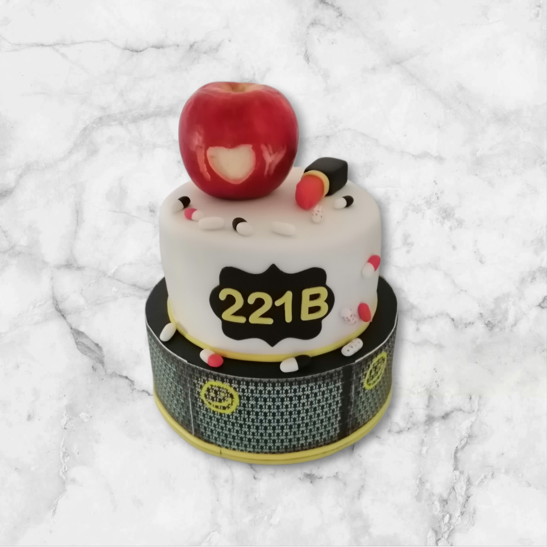 gateau theme sherlock homes